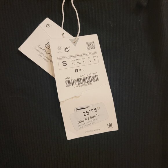 NWT ZARA | Ribbed Dress | Sz. S - Picture 6 of 9